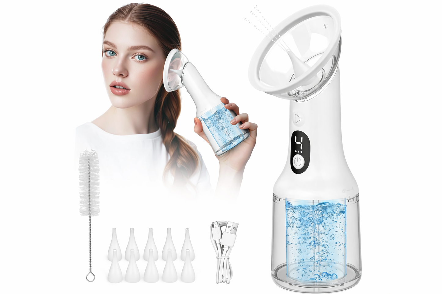 HydroEar™ – Irygator do uszu | Bezpieczne usuwanie woskowiny